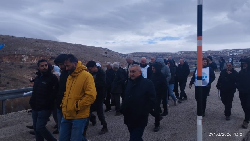 KÜRECİK’TE SERT PROTESTO NATO’DAN ÇIKILSIN, ÜSLER DERHAL KAPATILSIN