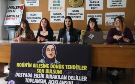 ROJİN KABAİŞ DOSYASINDA KRİTİK ÇAĞRI “TEHDİTLER DERHAL SON BULSUN, ADALET GECİKTİRİLEMEZ”