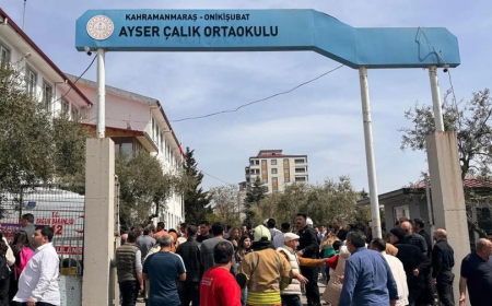 Kahramanmaraş’ta Ortaokulda Silahlı Saldırı  4 Kişi Hayatını Kaybetti, Veliler Okul Bahçesinde Yıkıldı