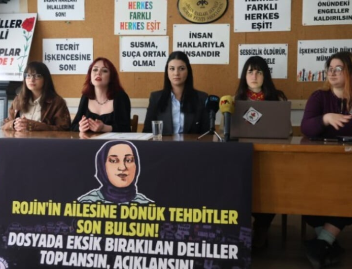 ROJİN KABAİŞ DOSYASINDA KRİTİK ÇAĞRI “TEHDİTLER DERHAL SON BULSUN, ADALET GECİKTİRİLEMEZ”