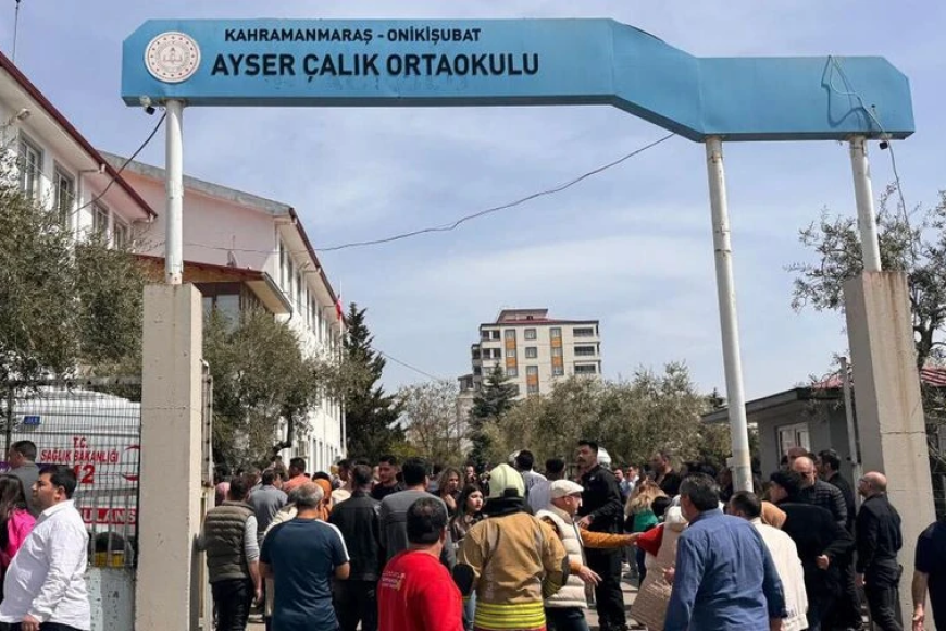 Kahramanmaraş’ta Ortaokulda Silahlı Saldırı  4 Kişi Hayatını Kaybetti, Veliler Okul Bahçesinde Yıkıldı