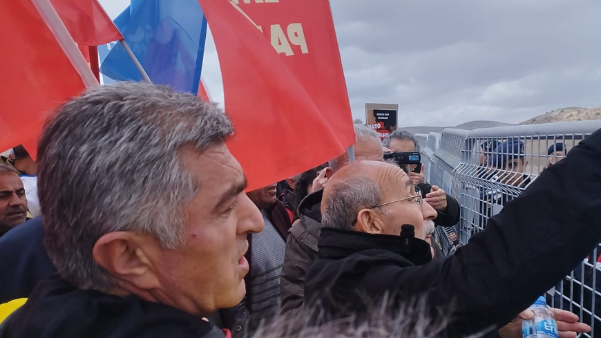 KÜRECİK’TE NATO PROTESTOSU 77. YIL DÖNÜMÜNDE “ÜSLER KAPATILSIN” ÇAĞRISI