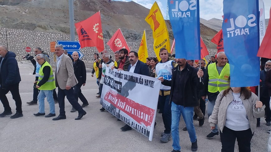 KÜRECİK’TE NATO PROTESTOSU 77. YIL DÖNÜMÜNDE “ÜSLER KAPATILSIN” ÇAĞRISI