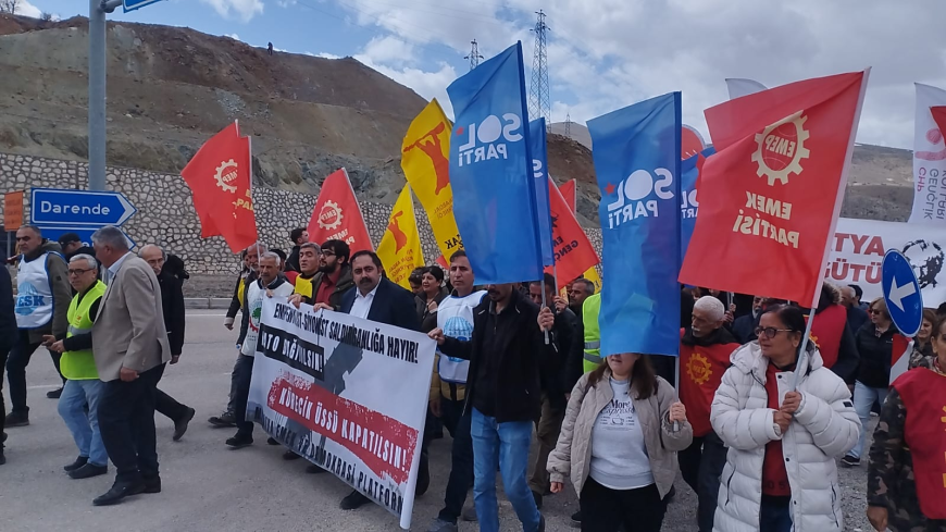 KÜRECİK’TE NATO PROTESTOSU 77. YIL DÖNÜMÜNDE “ÜSLER KAPATILSIN” ÇAĞRISI