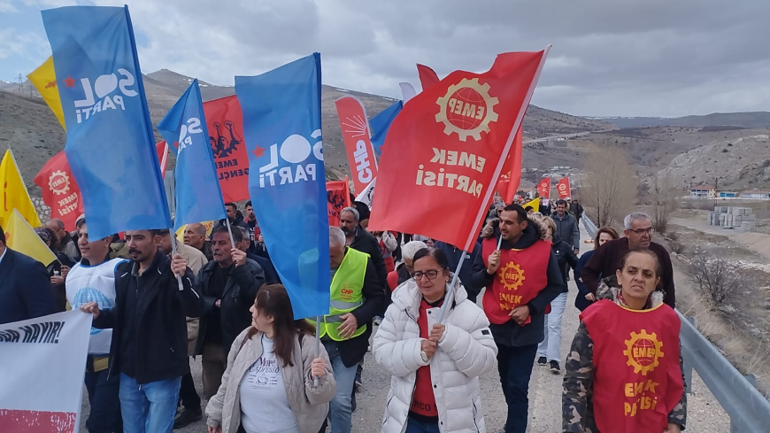 KÜRECİK’TE NATO PROTESTOSU 77. YIL DÖNÜMÜNDE “ÜSLER KAPATILSIN” ÇAĞRISI