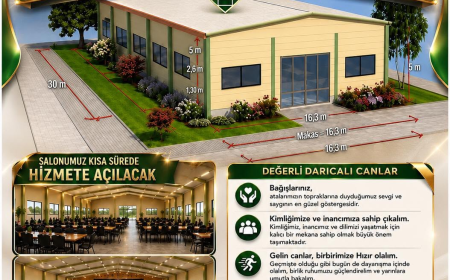 Darıca ve Kürecik Halkına Tarihi Çağrı Gelecek Nesillere Kalacak Eseri Birlikte İnşa Edelim