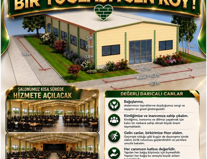 Darıca ve Kürecik Halkına Tarihi Çağrı Gelecek Nesillere Kalacak Eseri Birlikte İnşa Edelim