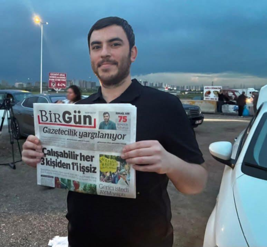 75 Gün Sonra Gelen Özgürlük Gazeteci İsmail Arı Tahliye Edildi