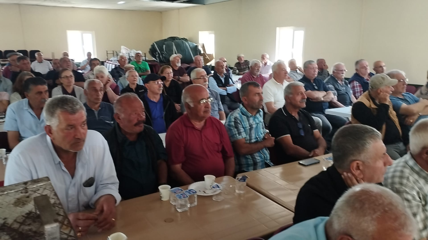 KÜRECİK ŞUBESİNDE YENİ DÖNEM  BEŞ KÖYÜN MUHTARLARI OY BİRLİĞİYLE YÖNETİME SEÇİLDİ
