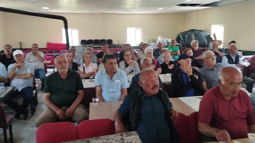KÜRECİK ŞUBESİNDE YENİ DÖNEM  BEŞ KÖYÜN MUHTARLARI OY BİRLİĞİYLE YÖNETİME SEÇİLDİ