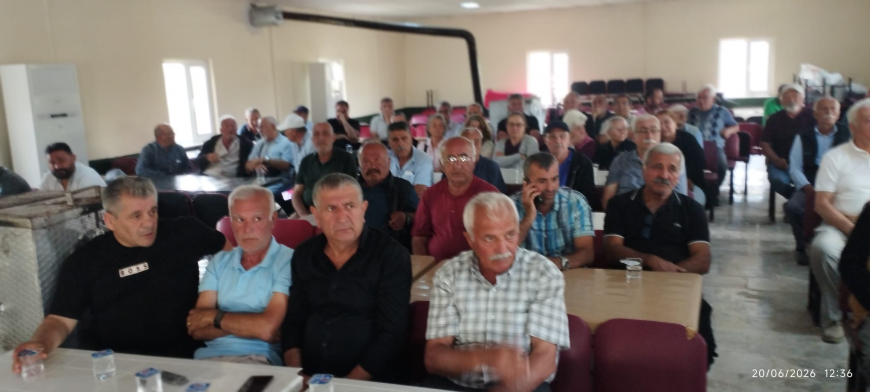 KÜRECİK ŞUBESİNDE YENİ DÖNEM  BEŞ KÖYÜN MUHTARLARI OY BİRLİĞİYLE YÖNETİME SEÇİLDİ