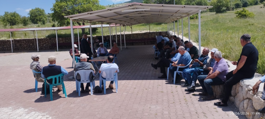 KÜRECİK ŞUBESİNDE YENİ DÖNEM  BEŞ KÖYÜN MUHTARLARI OY BİRLİĞİYLE YÖNETİME SEÇİLDİ