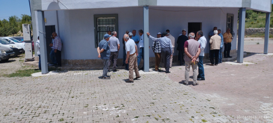 KÜRECİK ŞUBESİNDE YENİ DÖNEM  BEŞ KÖYÜN MUHTARLARI OY BİRLİĞİYLE YÖNETİME SEÇİLDİ