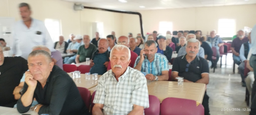 KÜRECİK ŞUBESİNDE YENİ DÖNEM  BEŞ KÖYÜN MUHTARLARI OY BİRLİĞİYLE YÖNETİME SEÇİLDİ