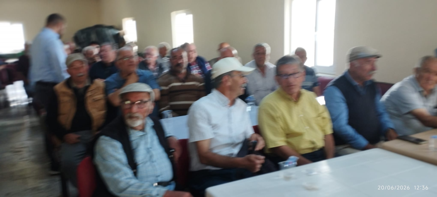 KÜRECİK ŞUBESİNDE YENİ DÖNEM  BEŞ KÖYÜN MUHTARLARI OY BİRLİĞİYLE YÖNETİME SEÇİLDİ