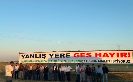TOPRAĞINA SAHİP ÇIKAN OVAKIŞLA’DAN GES PROJESİNE SERT TEPKİ “GELECEĞİMİZE DOKUNMAYIN”