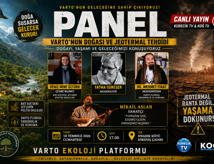 Varto’da JES Direnişi 76. Gününde Çadır Nöbetinde Panel ve Mikail Aslan’dan Destek