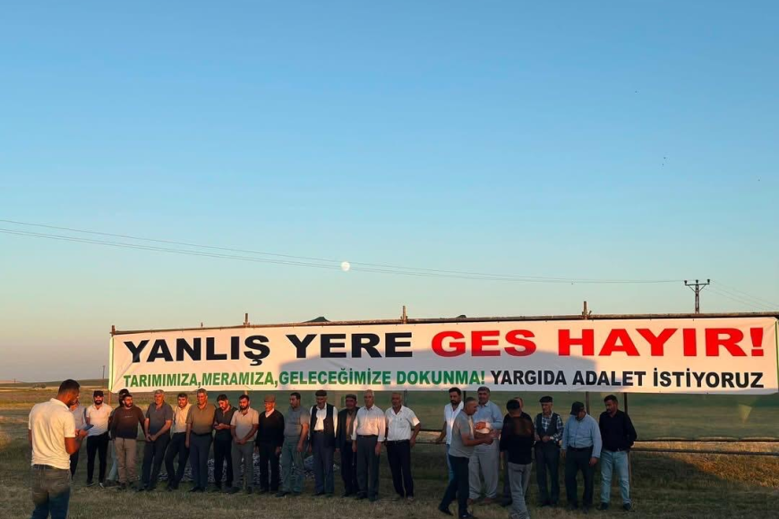 TOPRAĞINA SAHİP ÇIKAN OVAKIŞLA’DAN GES PROJESİNE SERT TEPKİ “GELECEĞİMİZE DOKUNMAYIN”