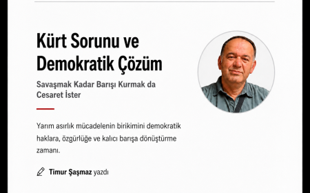 KÜRT SORUNU VE DEMOKRATİK ÇÖZÜM