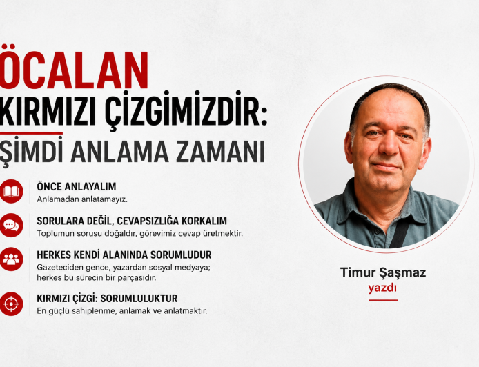 ÖCALAN KIRMIZI ÇİZGİMİZDİR ŞİMDİ ANLAMA ZAMANI