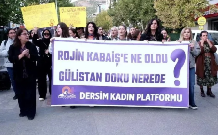 DERSİM KADIN PLATFORMU’NDAN ROJİN KABAİŞ İÇİN ADALET ÇAĞRISI: “GERÇEKLER ORTAYA ÇIKARILSIN, SORUMLULAR YARGILANSIN”
