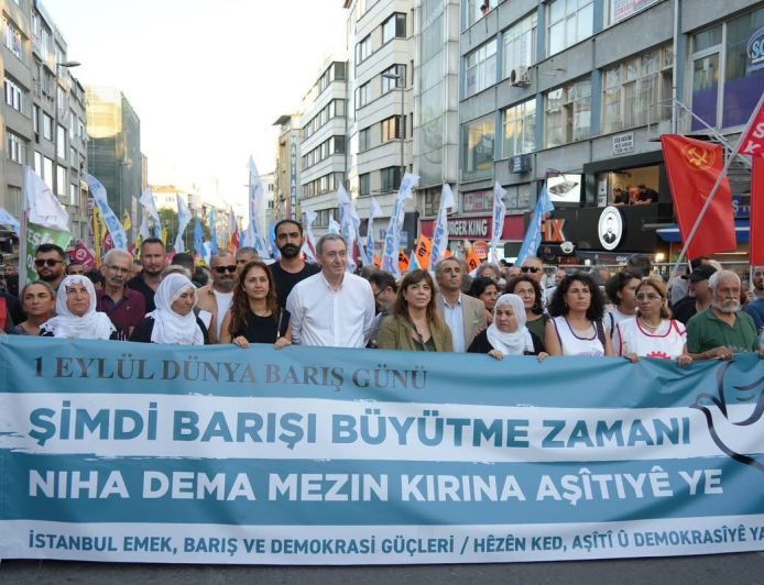 1 EYLÜL’DE DİYARBAKIR’DAN İSTANBUL’A BARIŞ İRADESİ  “ARTIK BU ÜLKE BARIŞI BÜYÜTMEK İSTİYOR”