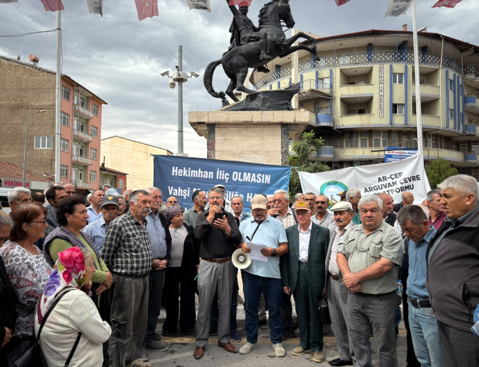 HEKİMHAN’DA MADEN PROJELERİNE KARŞI ORTAK SES: “HEKİMHAN İLİÇ OLMASIN”