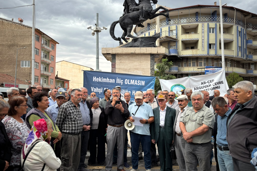 HEKİMHAN’DA MADEN PROJELERİNE KARŞI ORTAK SES: “HEKİMHAN İLİÇ OLMASIN”