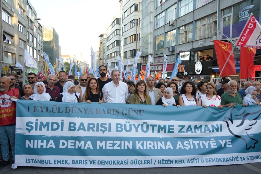 1 EYLÜL’DE DİYARBAKIR’DAN İSTANBUL’A BARIŞ İRADESİ  “ARTIK BU ÜLKE BARIŞI BÜYÜTMEK İSTİYOR”