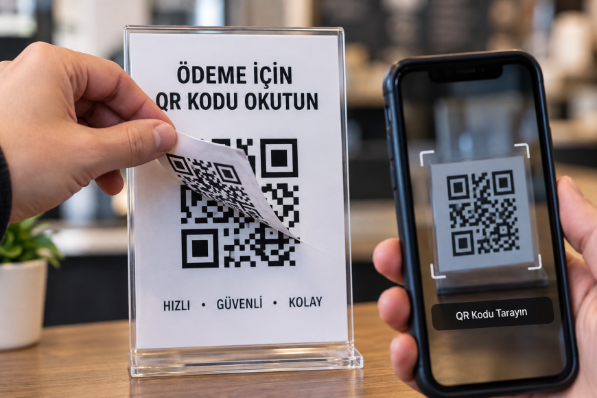 QR KODLA ÖDEME YAPANLAR DİKKAT BİR SANİYELİK İŞLEM, HESABINIZI RİSKE ATABİLİR