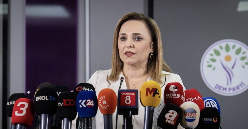 DEM Parti’den erişim engellerine tepki Ayşegül Doğan’dan “barış ve demokrasi” vurgusu