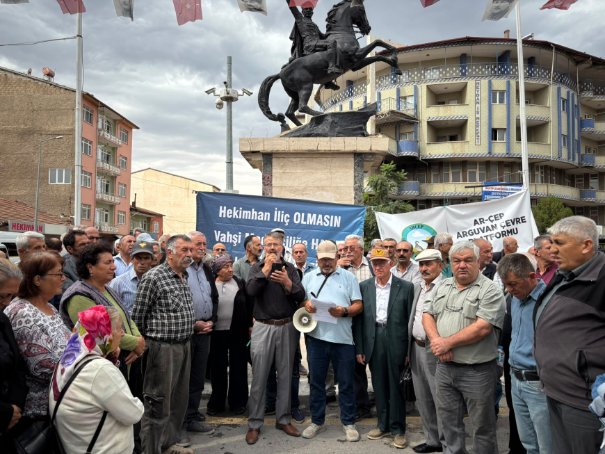 HEKİMHAN’DA MADEN PROJELERİNE KARŞI ORTAK SES: “HEKİMHAN İLİÇ OLMASIN”