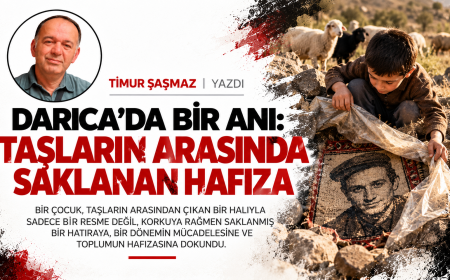 DARICA’DA BİR ANI TAŞLARIN ARASINDA SAKLANAN HAFIZA
