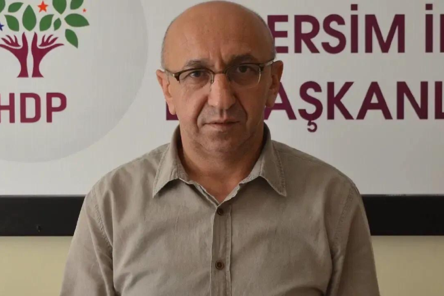 ESKİ HDP MİLLETVEKİLİ ALICAN ÖNLÜ OVACIK GİRİŞİNDE GÖZALTINA ALINDI