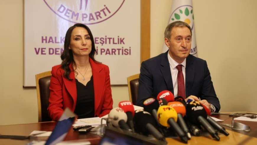 MERSİN’DE ÜÇ BELEDİYEYE OPERASYON DEM PARTİ’DEN “HALKIN İRADESİNE SAYGI” ÇAĞRISI